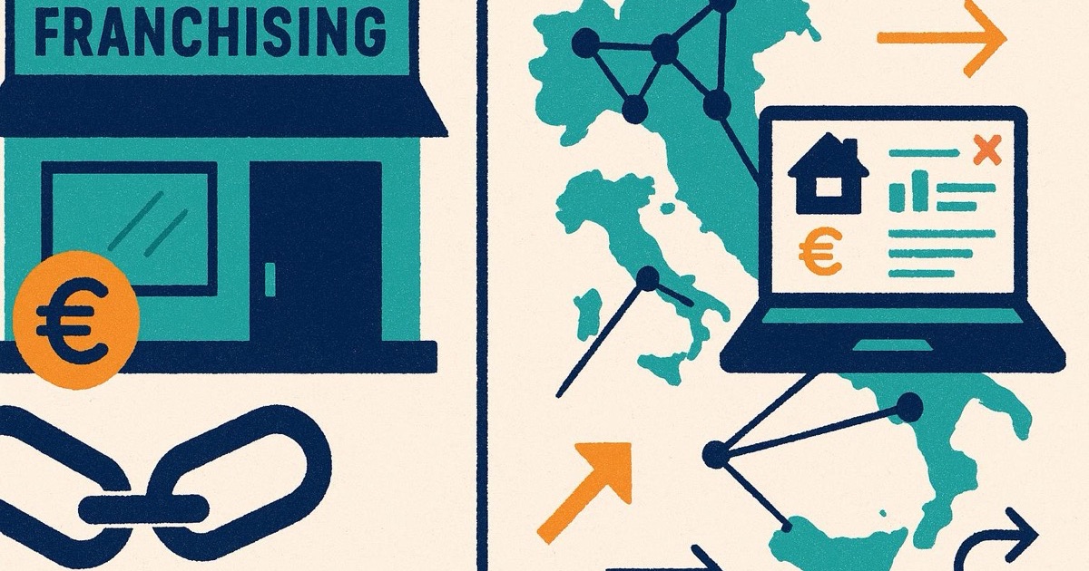 Confronto tra franchising tradizionale e rete digitale per professionisti delle aste